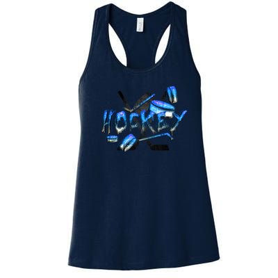 Hockey Stone Logo Women's Racerback Tank