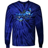 Hockey Stone Logo Tie-Dye Long Sleeve Shirt