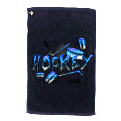 Hockey Stone Logo Platinum Collection Golf Towel