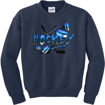 Hockey Stone Logo Kids Sweatshirt