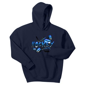 Hockey Stone Logo Kids Hoodie