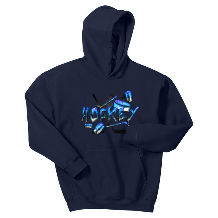 Hockey Stone Logo Kids Hoodie