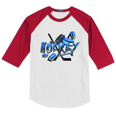 Hockey Stone Logo Kids Colorblock Raglan Jersey