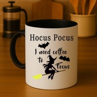 Hocus Pocus I Need Coffee To Focus Mug