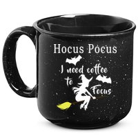 Hocus Pocus I Need Coffee To Focus 15oz Campfire Ceramic Mug