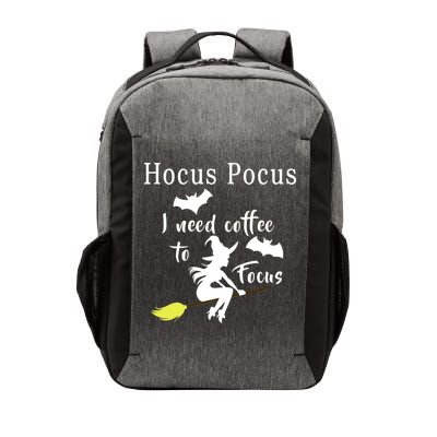 Hocus Pocus I Need Coffee To Focus Vector Backpack