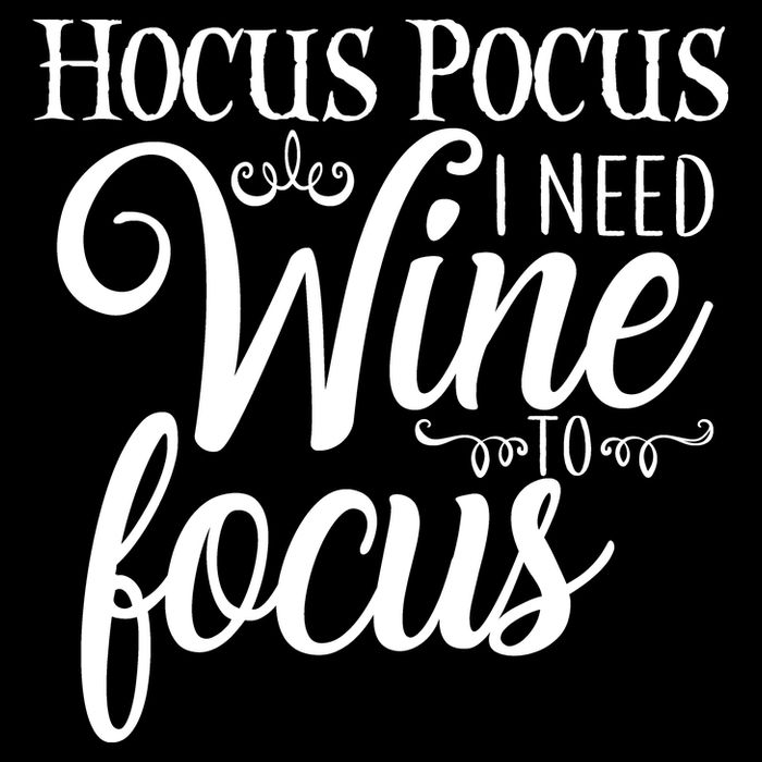 Hocus Pocus I Need Wine To Focus Backpack
