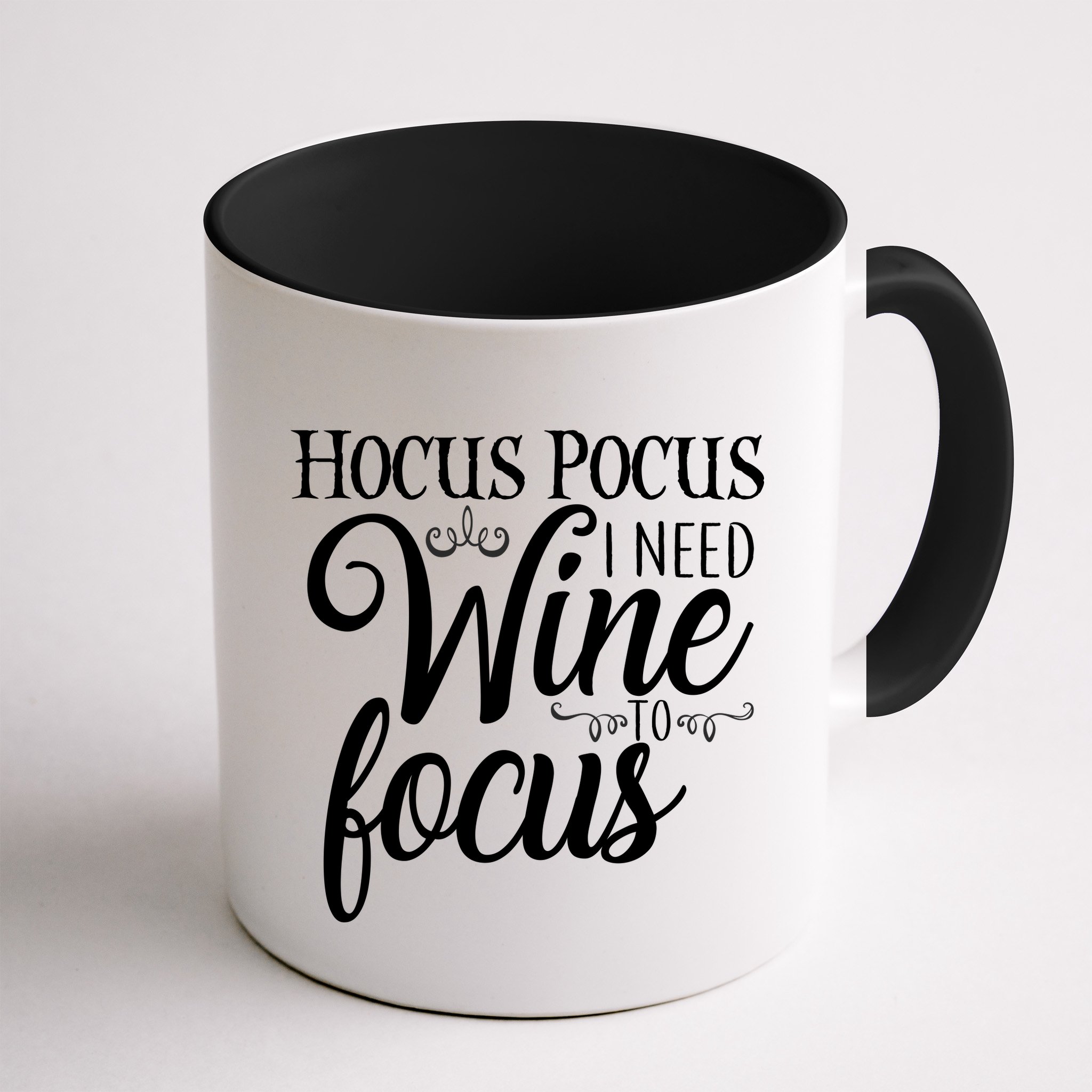 Hocus Pocus I Need Wine To Focus Mug