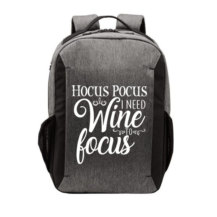 Hocus Pocus I Need Wine To Focus Vector Backpack