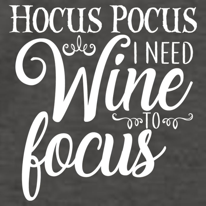 Hocus Pocus I Need Wine To Focus Vector Backpack