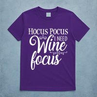 Hocus Pocus I Need Wine To Focus T-Shirt