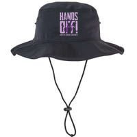 Hands Off Domestic Violence Awareness Legacy Cool Fit Booney Bucket Hat