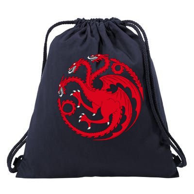 House Of Dragons Drawstring Bag