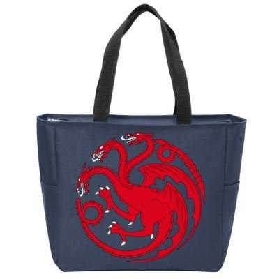 House Of Dragons Zip Tote Bag