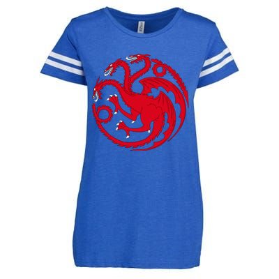 House Of Dragons Enza Ladies Jersey Football T-Shirt