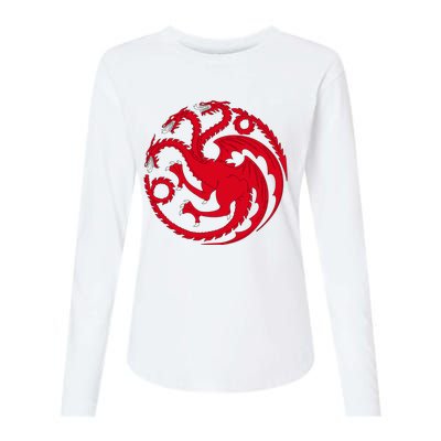 House Of Dragons Womens Cotton Relaxed Long Sleeve T-Shirt