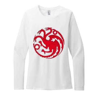 House Of Dragons Womens CVC Long Sleeve Shirt