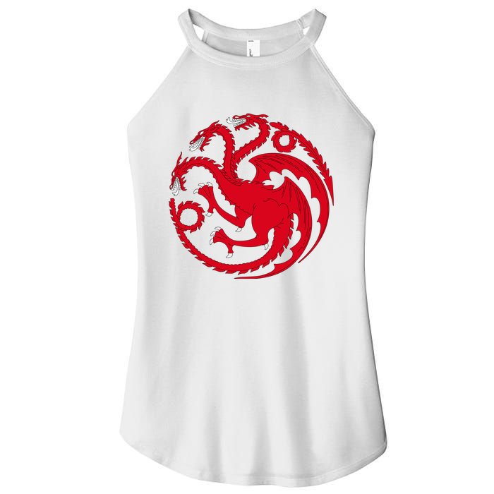 House Of Dragons Women's Perfect Tri Rocker Tank