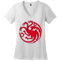 House Of Dragons Women's V-Neck T-Shirt