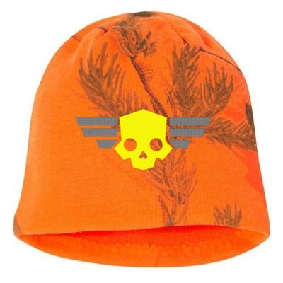 Hell Of Divers Helldiving Skull Gaming Dive Lovers Kati - Camo Knit Beanie