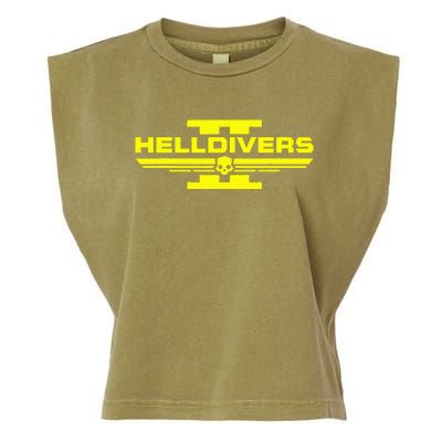 Hell Of Divers Helldiving Garment-Dyed Women's Muscle Tee