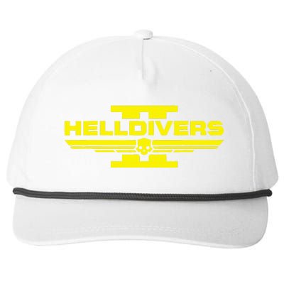 Hell Of Divers Helldiving Snapback Five-Panel Rope Hat