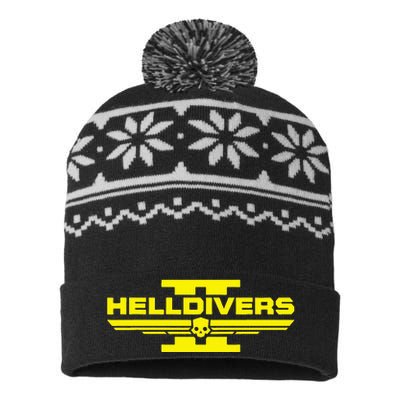 Hell Of Divers Helldiving USA-Made Snowflake Beanie