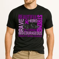 Hodgkin's  lymphoma Awareness For My Mom Cooling Performance Crew T-Shirt