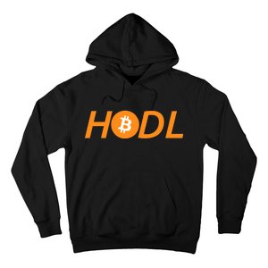 HODL Bitcoin Logo Hoodie