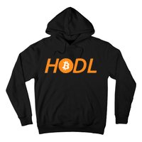 HODL Bitcoin Logo Hoodie