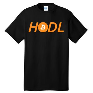 HODL Bitcoin Logo Tall T-Shirt