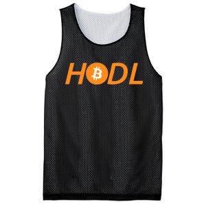 HODL Bitcoin Logo Mesh Reversible Basketball Jersey Tank