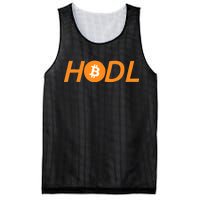 HODL Bitcoin Logo Mesh Reversible Basketball Jersey Tank