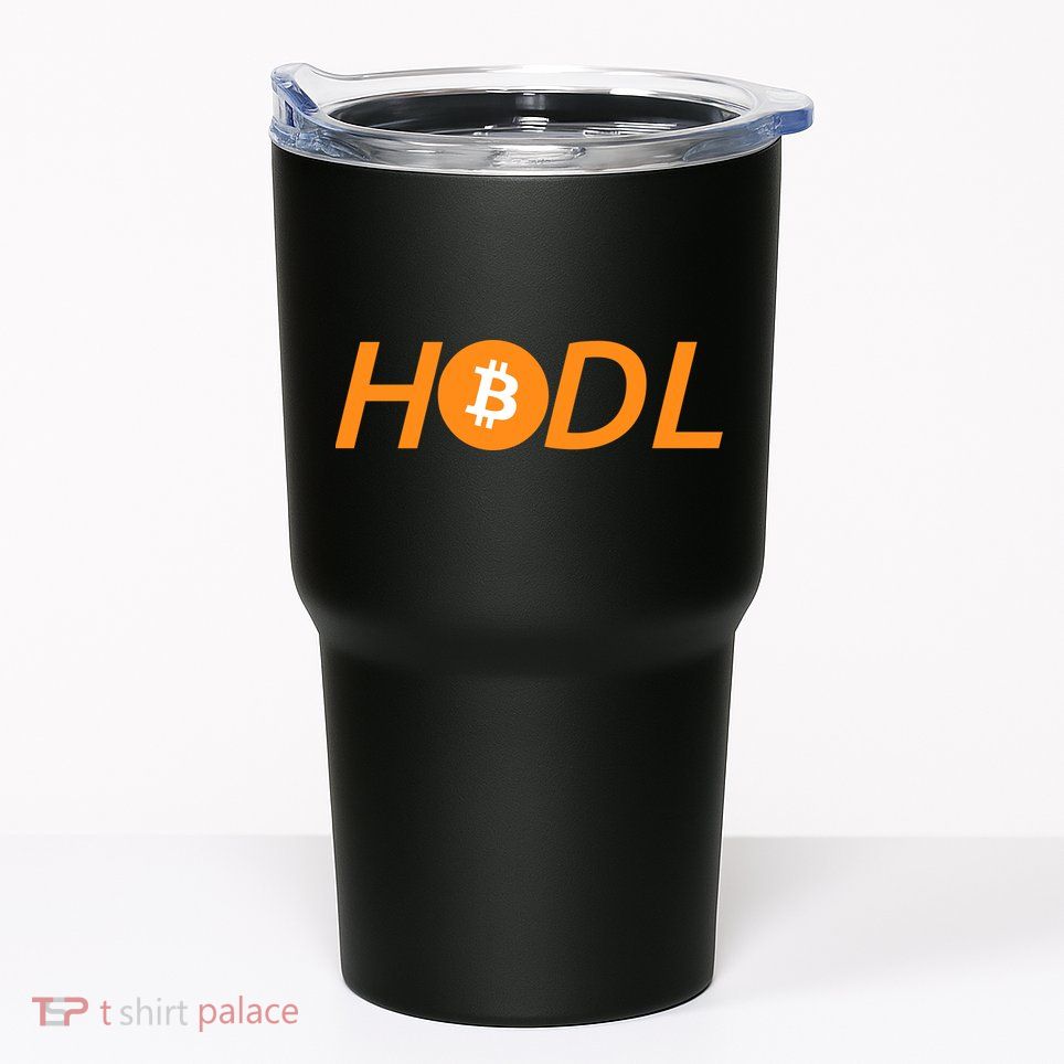 HODL Bitcoin Logo Tumbler
