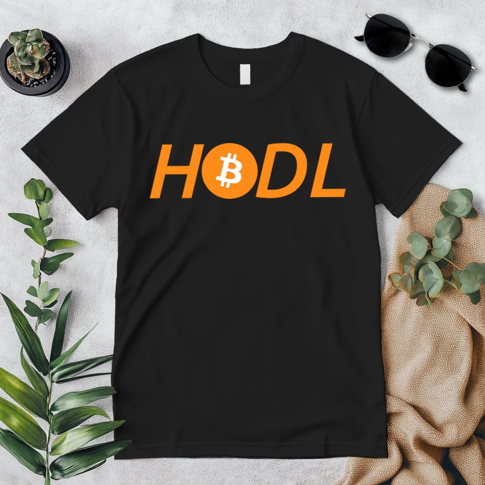 HODL Bitcoin Logo Premium T-Shirt