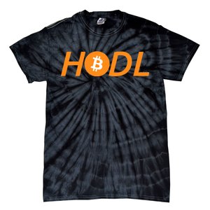 HODL Bitcoin Logo Tie-Dye T-Shirt