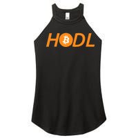 HODL Bitcoin Logo Women's Perfect Tri Rocker Tank