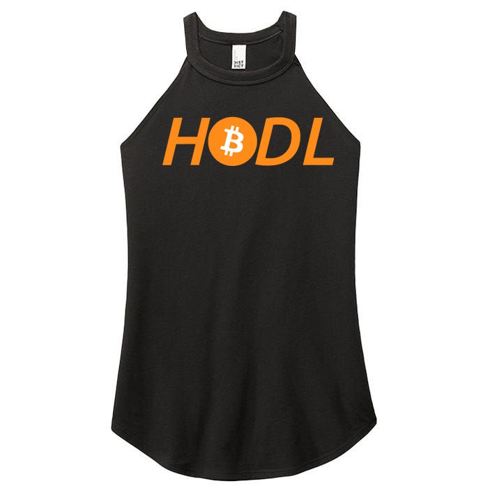 HODL Bitcoin Logo Women's Perfect Tri Rocker Tank