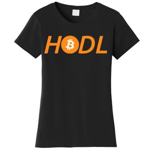 HODL Bitcoin Logo Women's T-Shirt