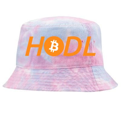 HODL Bitcoin Logo Tie-Dyed Bucket Hat