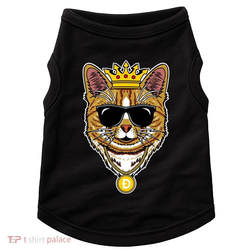 Hodl Dogecoin Doge Cat King Crypto Currency Moon Doggie Tank