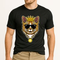 Hodl Dogecoin Doge Cat King Crypto Currency Moon Cooling Performance Crew T-Shirt