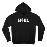 Hodl Ethereum ETH Crypto Currency To the Moon Hoodie