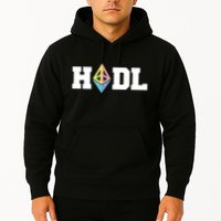 Hodl Ethereum ETH Crypto Currency To the Moon Hoodie