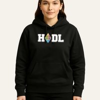 Hodl Ethereum ETH Crypto Currency To the Moon Hoodie