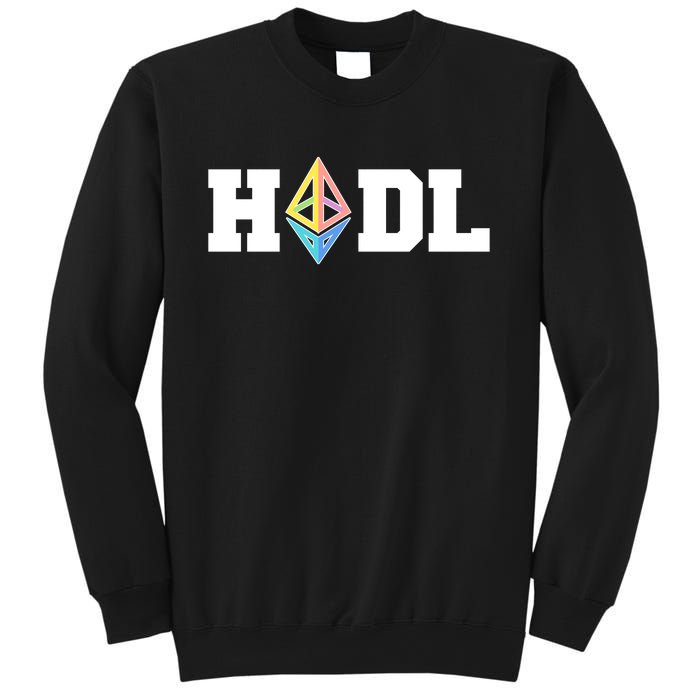 Hodl Ethereum ETH Crypto Currency To the Moon Sweatshirt