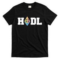 Hodl Ethereum ETH Crypto Currency To the Moon T-Shirt