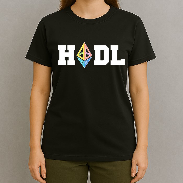 Hodl Ethereum ETH Crypto Currency To the Moon T-Shirt