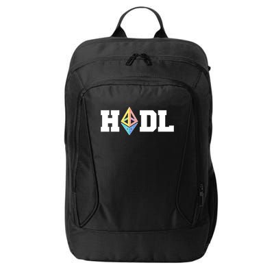 Hodl Ethereum ETH Crypto Currency To the Moon City Backpack