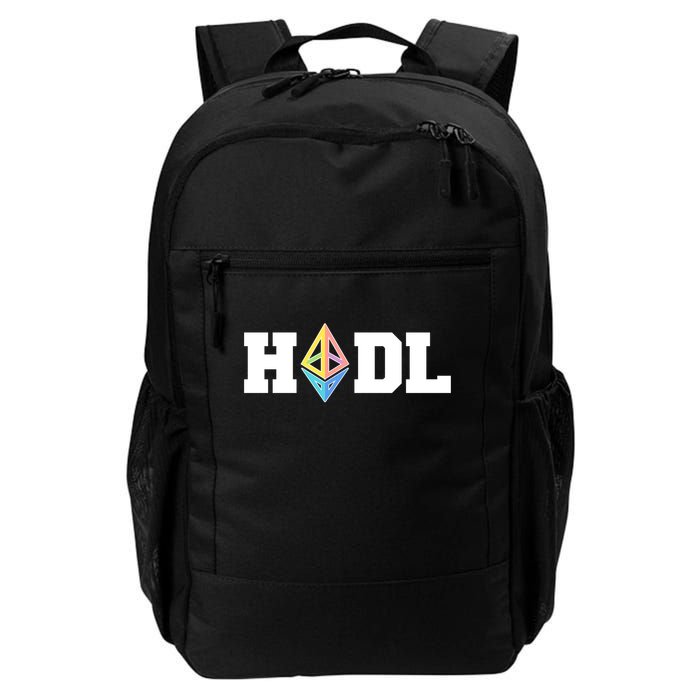 Hodl Ethereum ETH Crypto Currency To the Moon Daily Commute Backpack